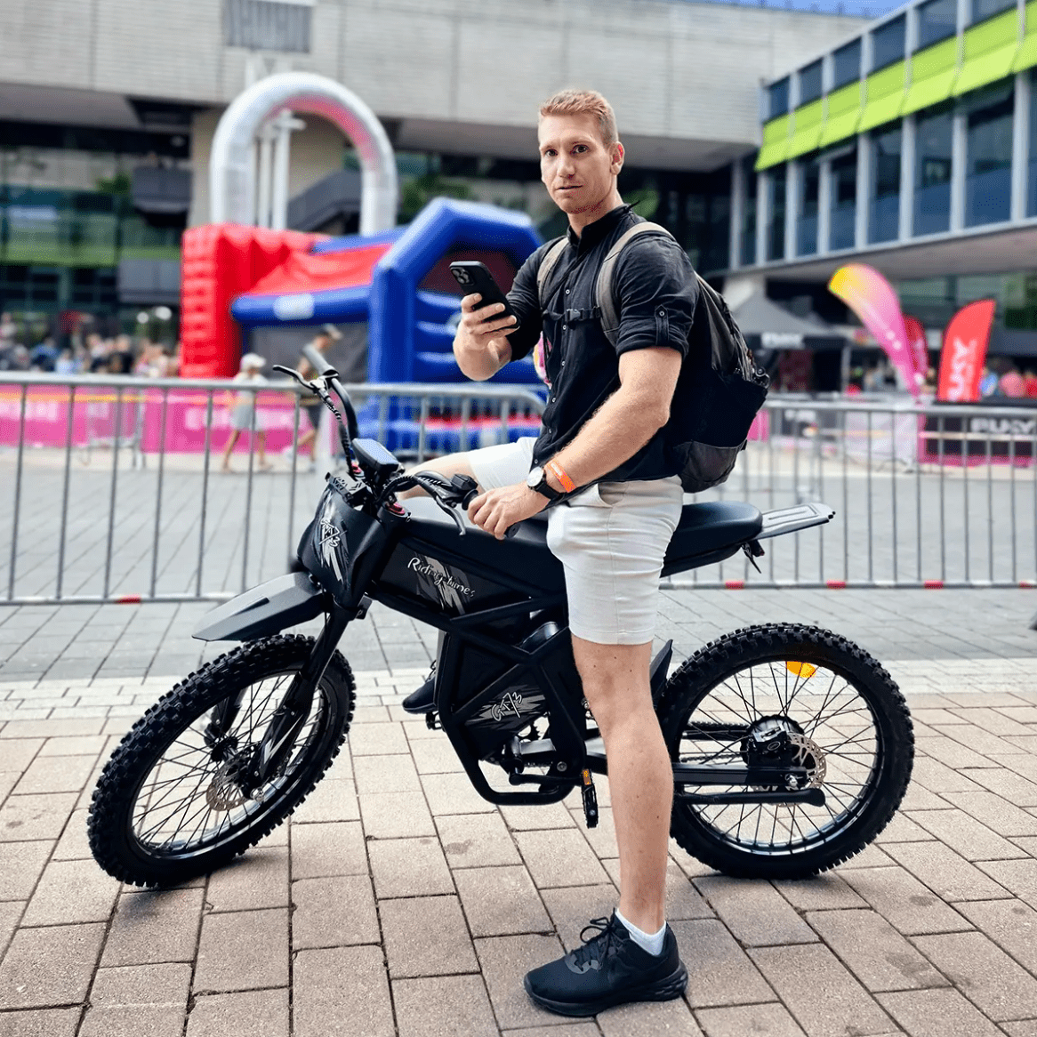 GT73 Electric Dirt Bike - zappscycleszappscycles