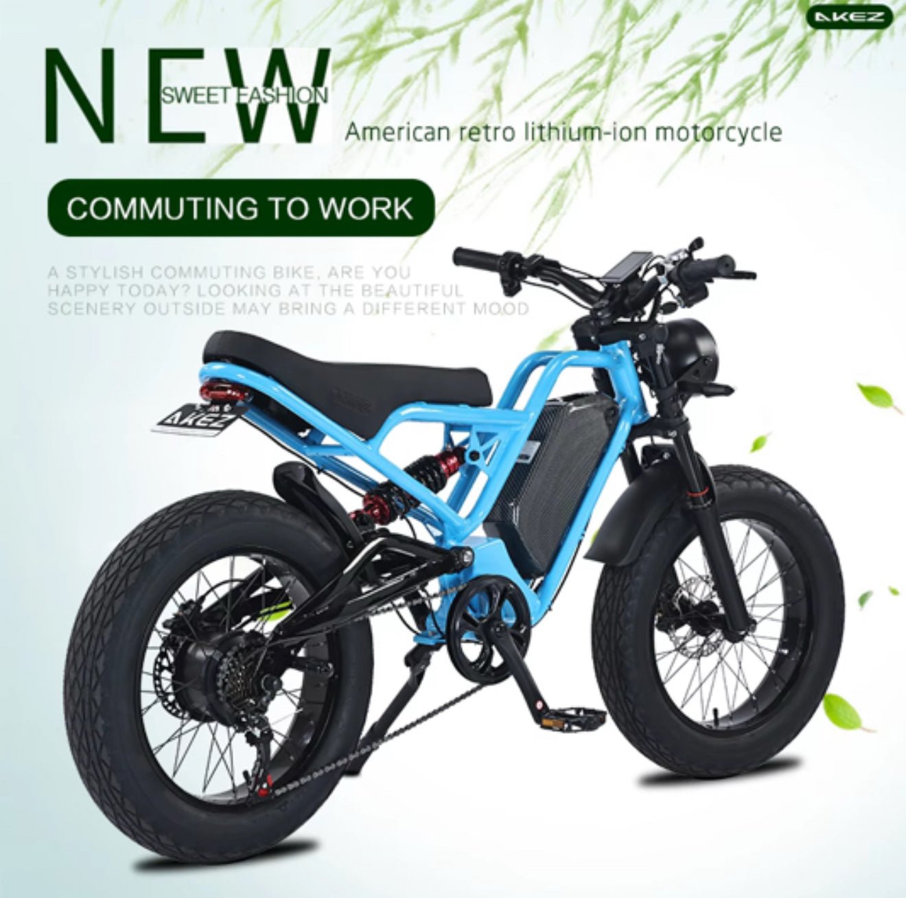 Jaguar 1500W Fat Tire Bike -