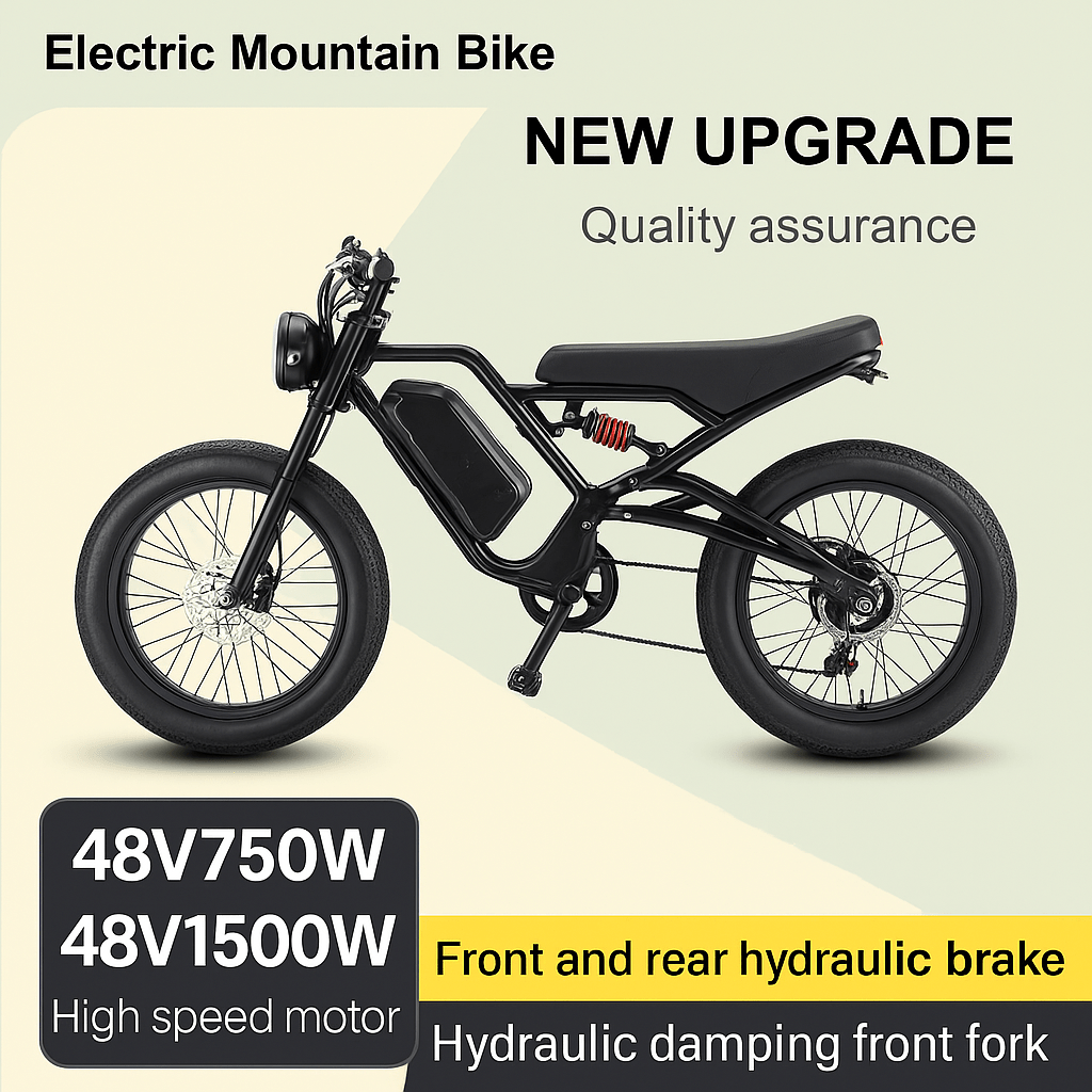 Jaguar 1500W Fat Tire Bike -