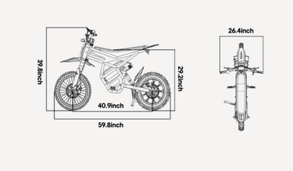 GT54 Electric Mini Bike