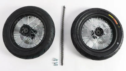 ETM RTR 12" Supermoto Wheel Kit