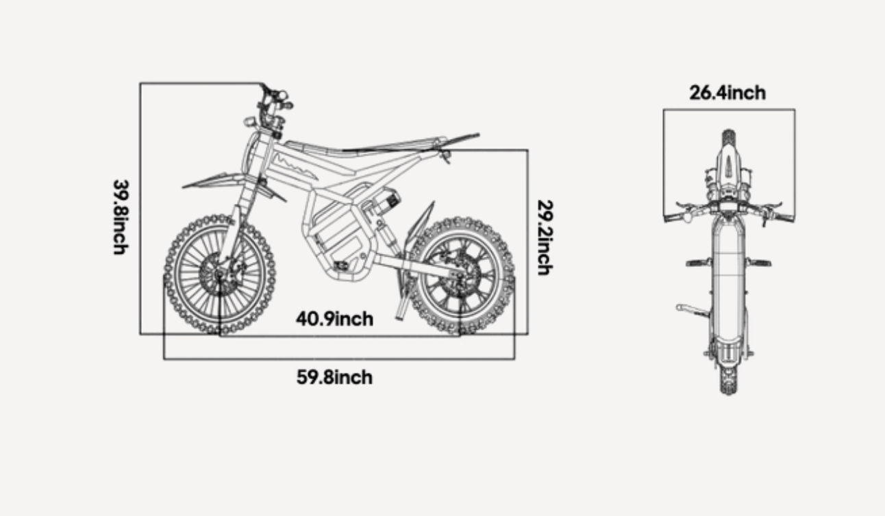 GT54 Electric Mini Bike - Emoto SuperstoreEmoto Superstore