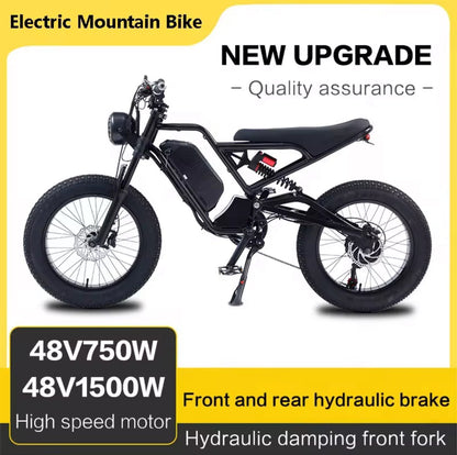 Jaguar 1500W Fat Tire Bike -