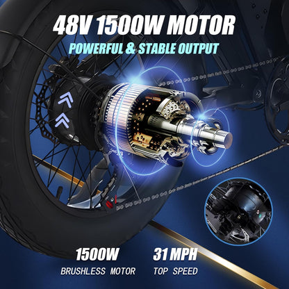 King Kong AKEZ Electric Fat Tire Bike -