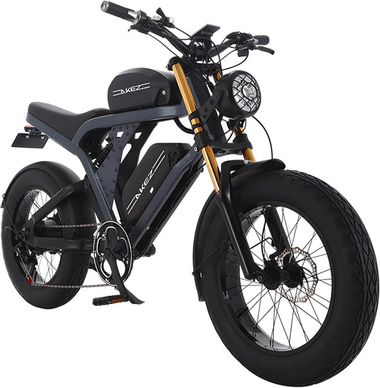 King Kong AKEZ Electric Fat Tire Bike - zappscycleszappscycles