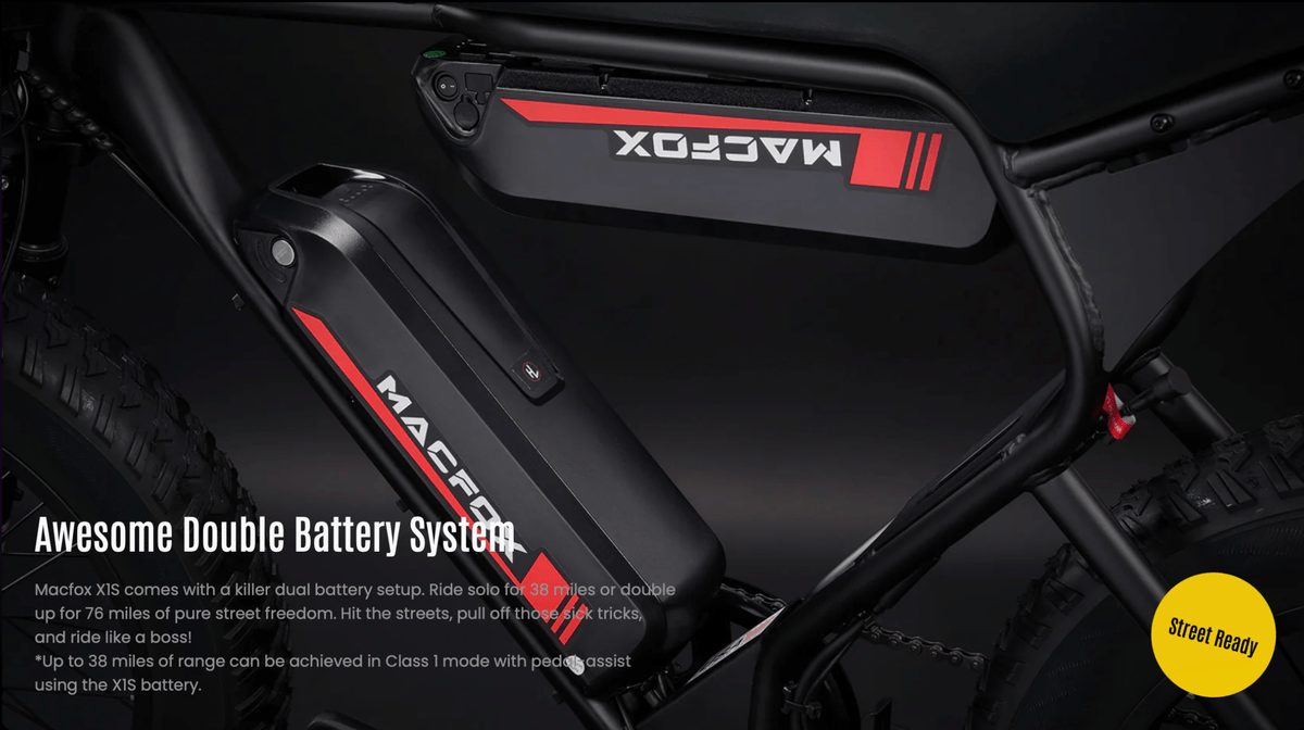 Macfox Light Module Macfox X1S Commuter Ebike | Best Bike For The Road | High Power Motor ...