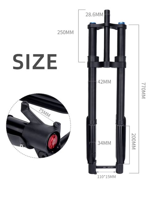 Meroca Front Forks for Stealth Bomber OEM -